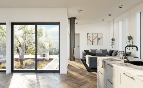 attefallshus med kök och toalett