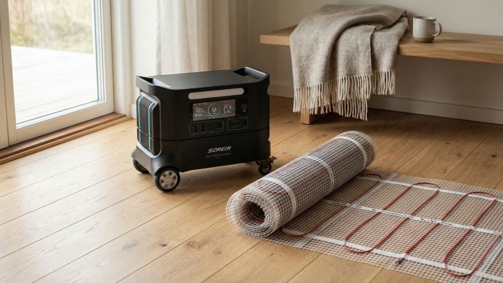 attefallshus kampanj hos Modulhus där kunder som köper attefallshus eller fritidshus kan välja en kostnadsfri uppgradering i form av Sorein A2 energilagring eller elektrisk golvvärme värd upp till 18 750 kr